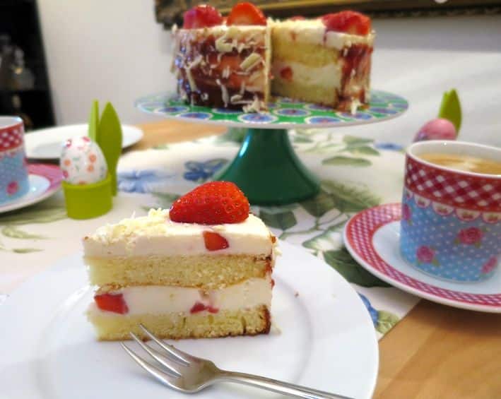 Eierlikörtorte Osterkuchen
