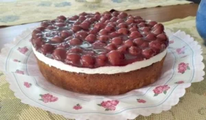 Kirsch-Mascarpone Torte – glutenfrei ohne Mehl