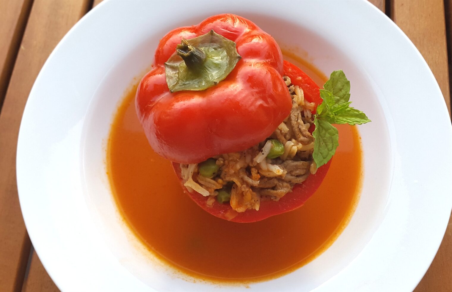 gefüllte Paprika