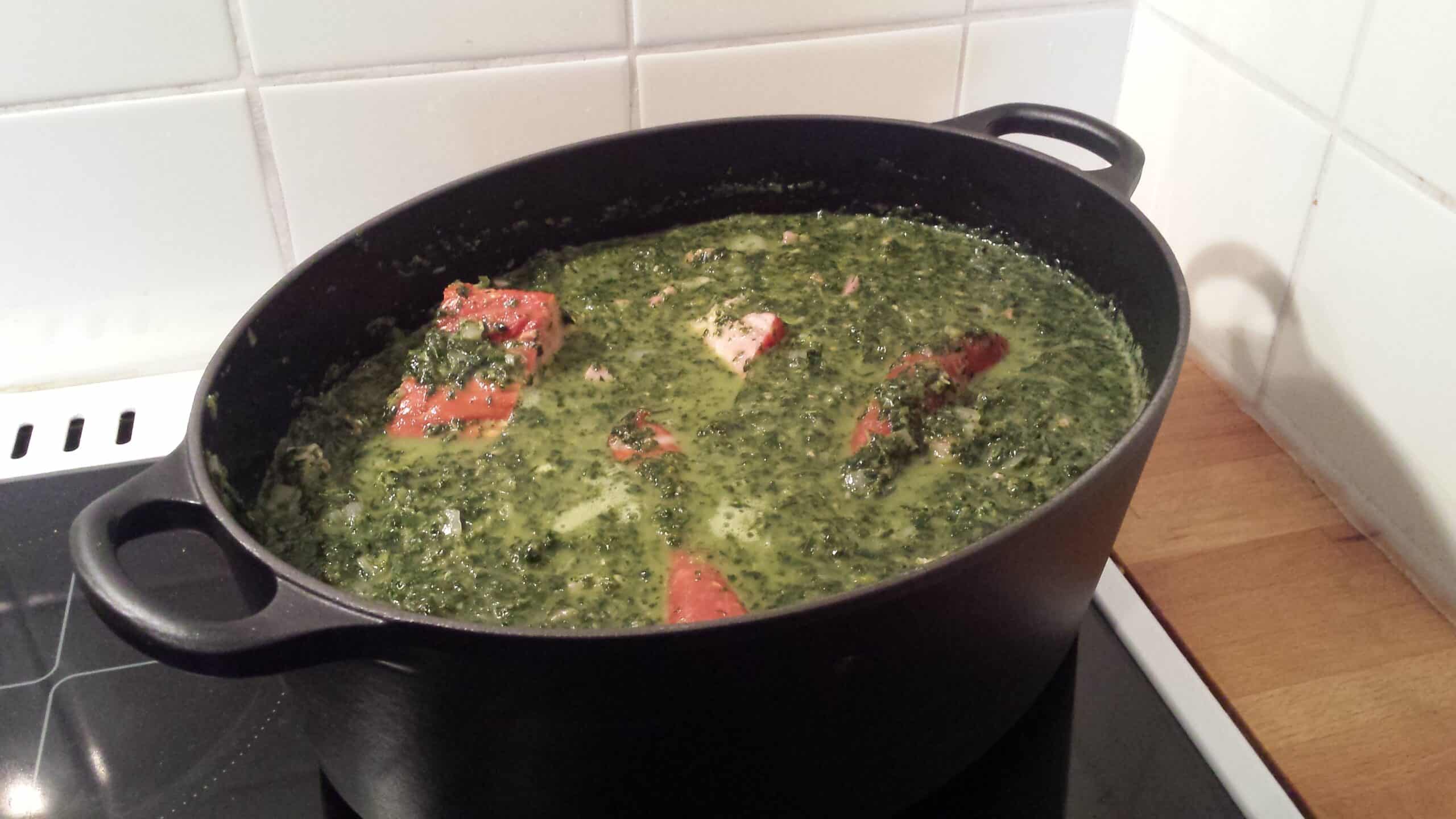 traditioneller Grünkohl mit Bremer Pinkel_2