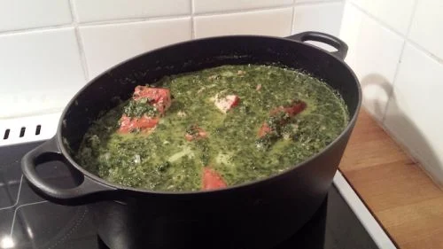 traditioneller Grünkohl mit Bremer Pinkel_2
