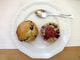 Blueberry Scones Fingerfood