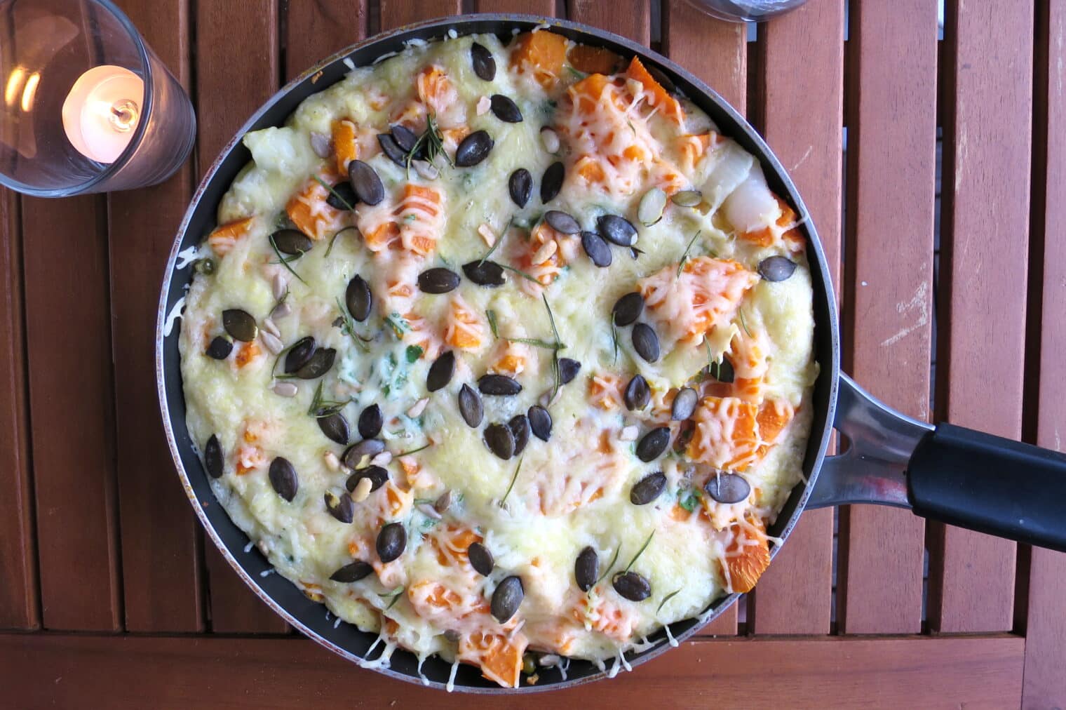 Süßkartoffel-Frittata