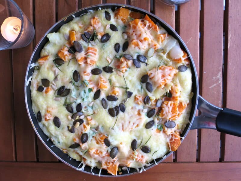 Süßkartoffel-Frittata