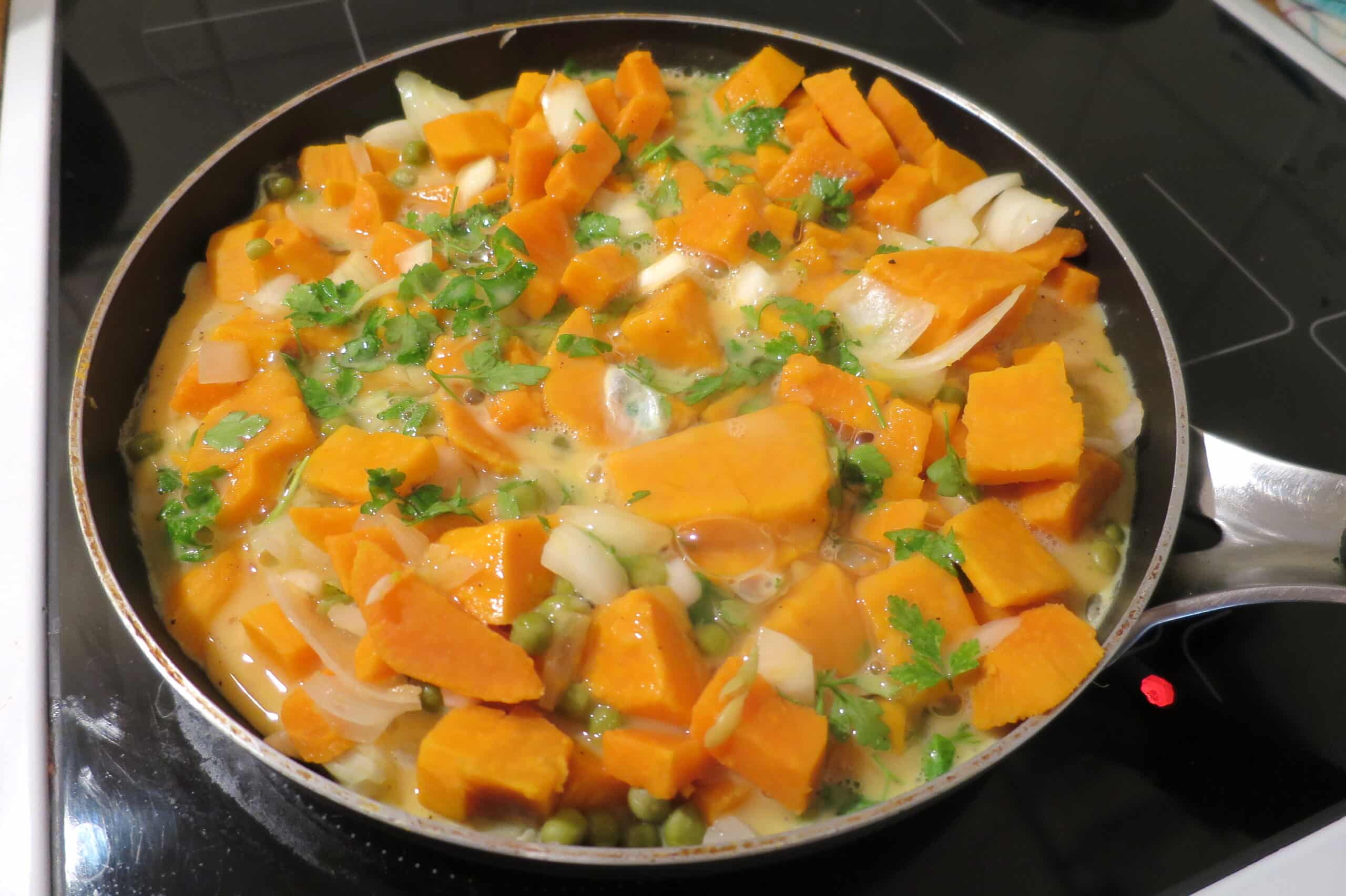 Süßkartoffel-Frittata