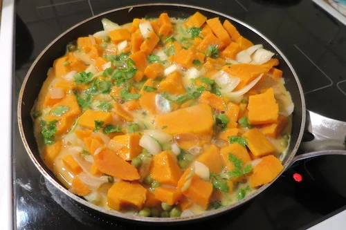 Süßkartoffel-Frittata