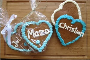 Lebkuchenherzen selber backen