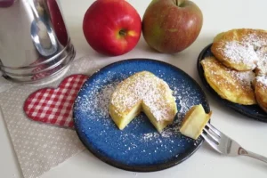Winterliche Apfelküchlein