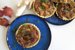Herbstliche Steinpilz-Tartelettes