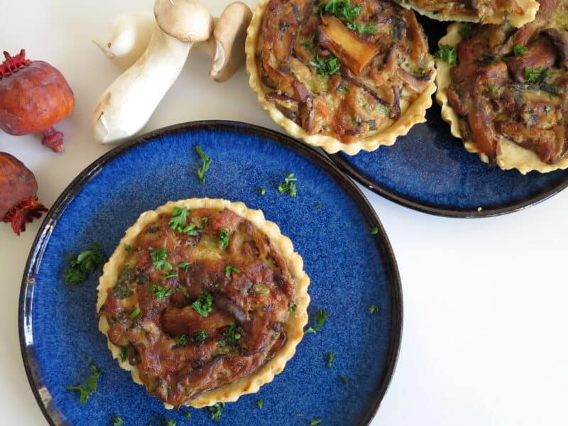 Steinpilz-Tartelettes