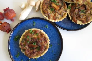 Herbstliche Steinpilz-Tartelettes