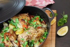 Huhn auf Marokkanische Art