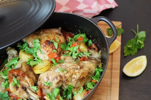 Huhn auf Marokkanische Art