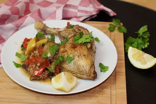 Huhn auf Marokkanische Art