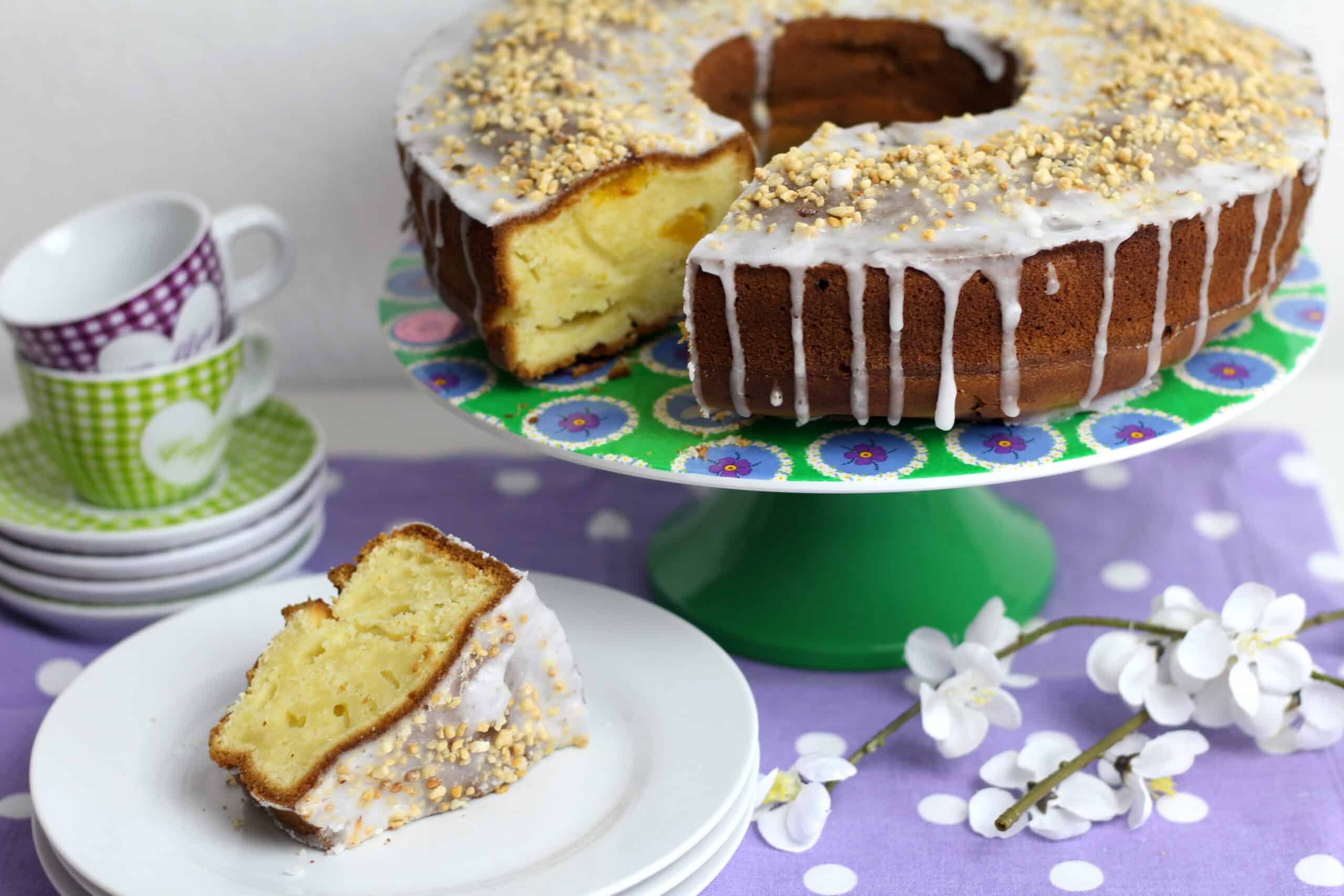 Mandarinen-Schmand Gugelhupf Osterkuchen