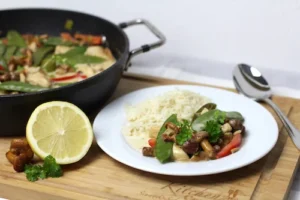Sommergericht Pfifferling-Curry