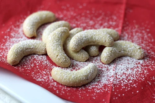 Vanillekipferl Plätzchen backen