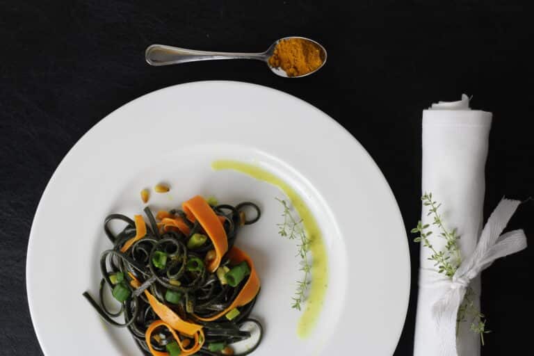 Möhren-Kurkuma Pasta