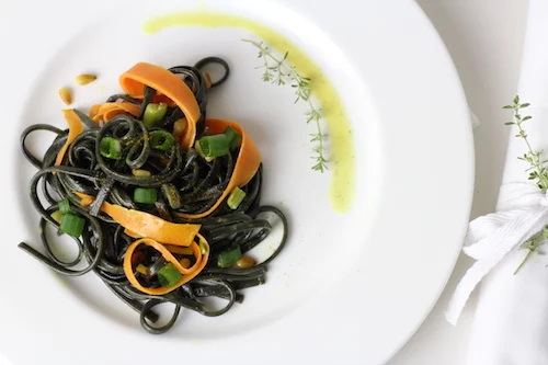 Möhren-Kurkuma Pasta 2