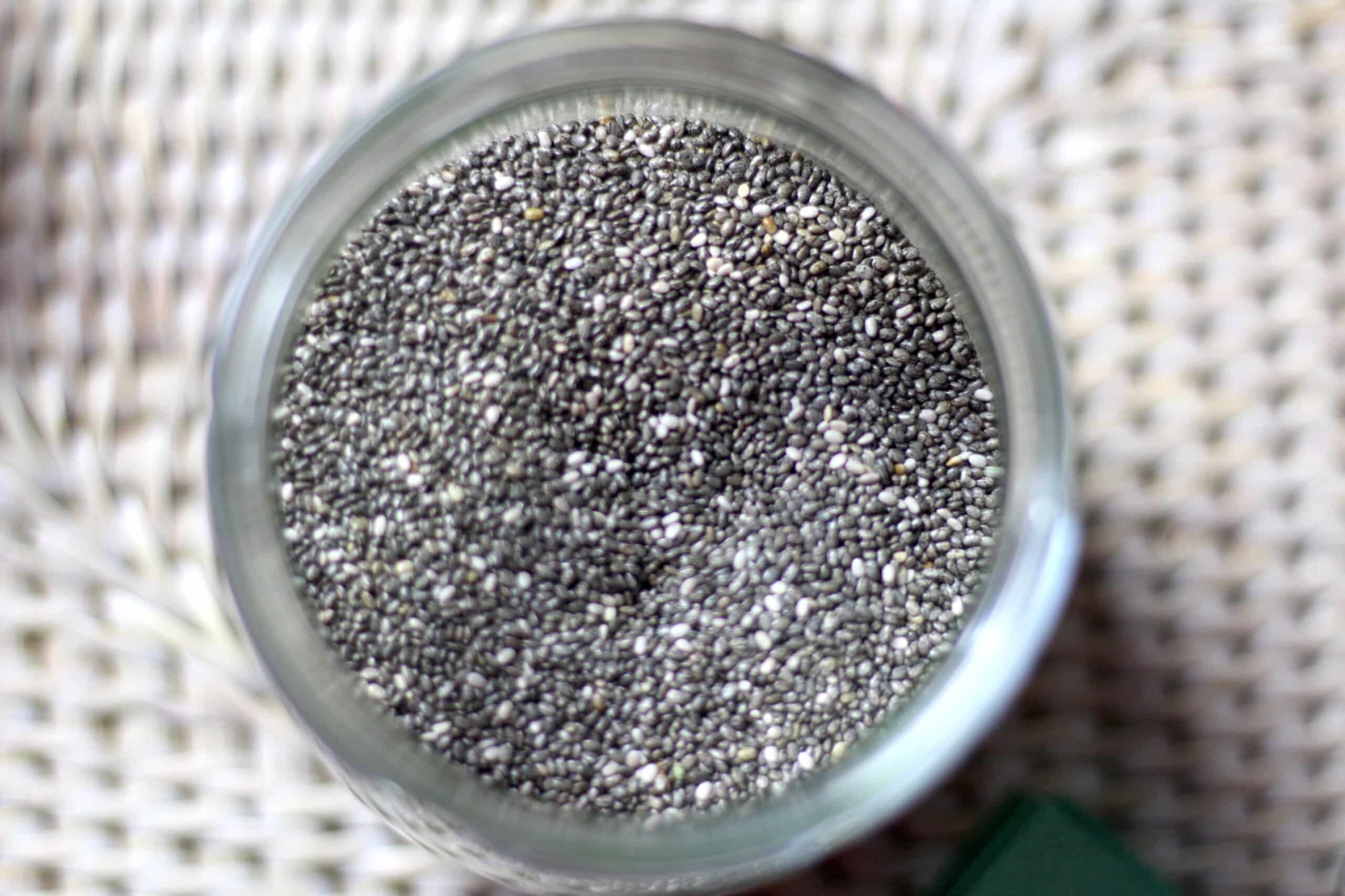 Sticky Rice mit Chia Samen
